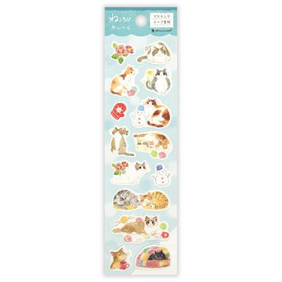 NB 2025 Winter Washi Sticker - Cat 4004105