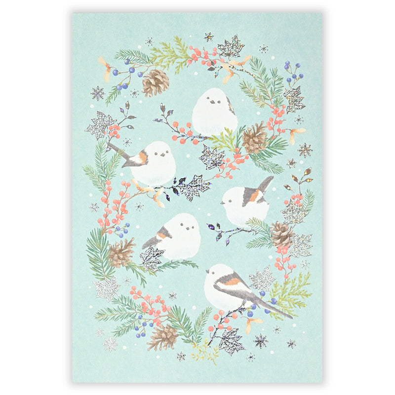 NB 2025 Winter Holographic Foil Postcard - Snow Fairy 4922856