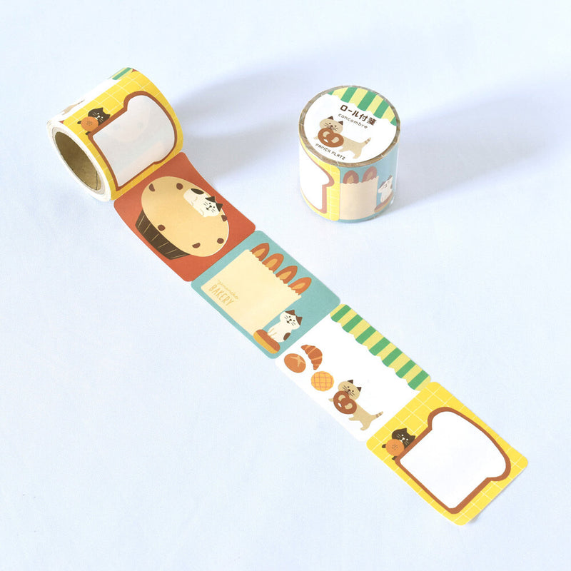 Papier Platz x Concombre Sticky Notes Roll - Bread 51-409
