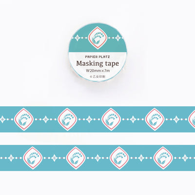 Papier Platz x Otome Printing Washi Tape - Lily of the Valley 52-044