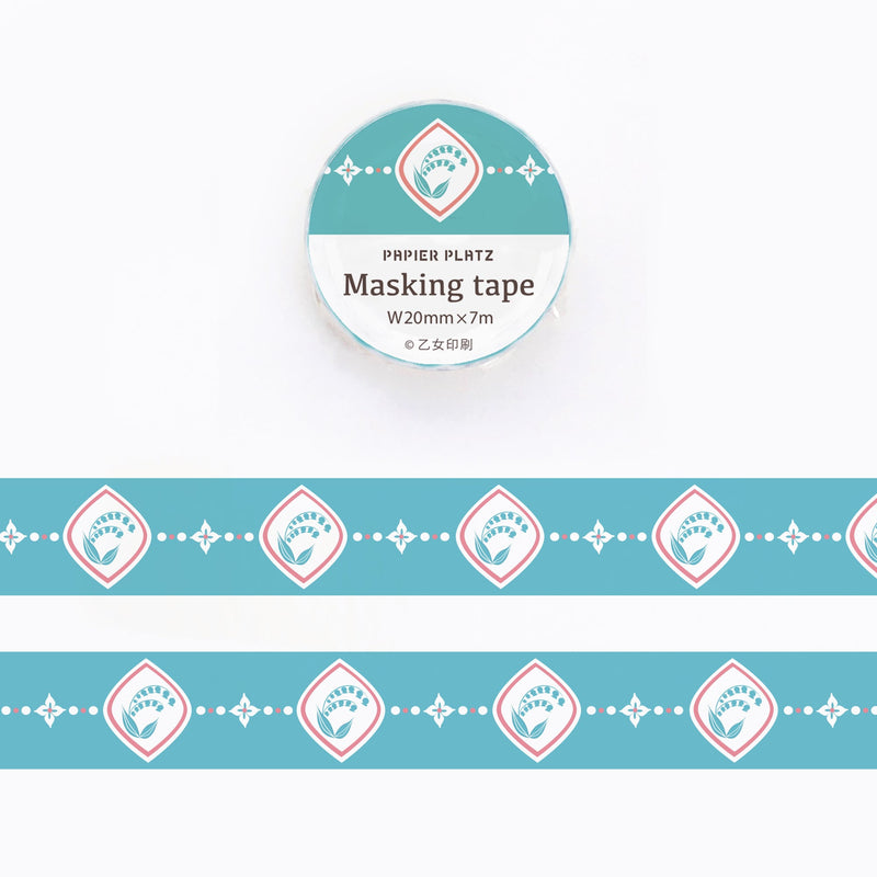 Papier Platz x Otome Printing Washi Tape - Lily of the Valley 52-044