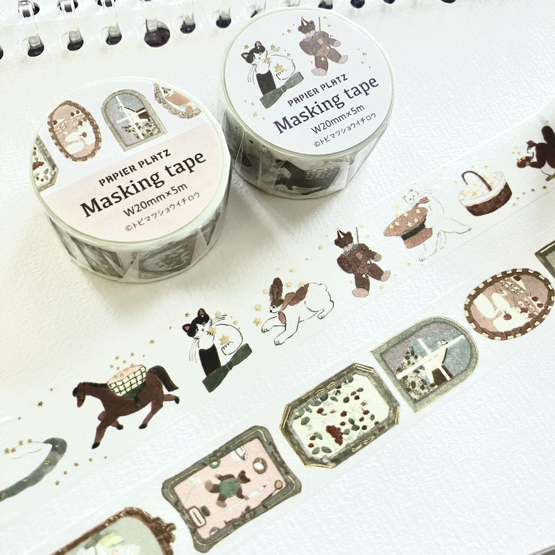 Papier Platz x Shoichiro Tobimatsu Gold Foil Washi Tape - Stardust