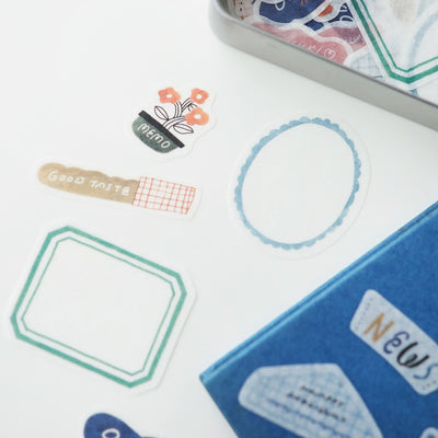 Papier Platz x ASANEL Washi Sticker Flakes - Journaling