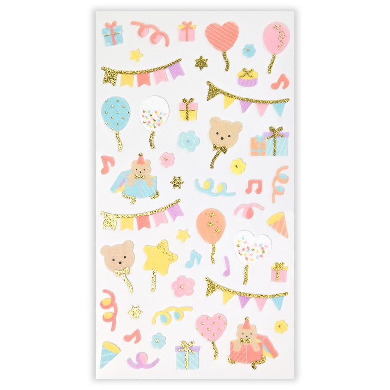 NB Non-Woven Fabric Gold Foil Sticker - Party 5374118