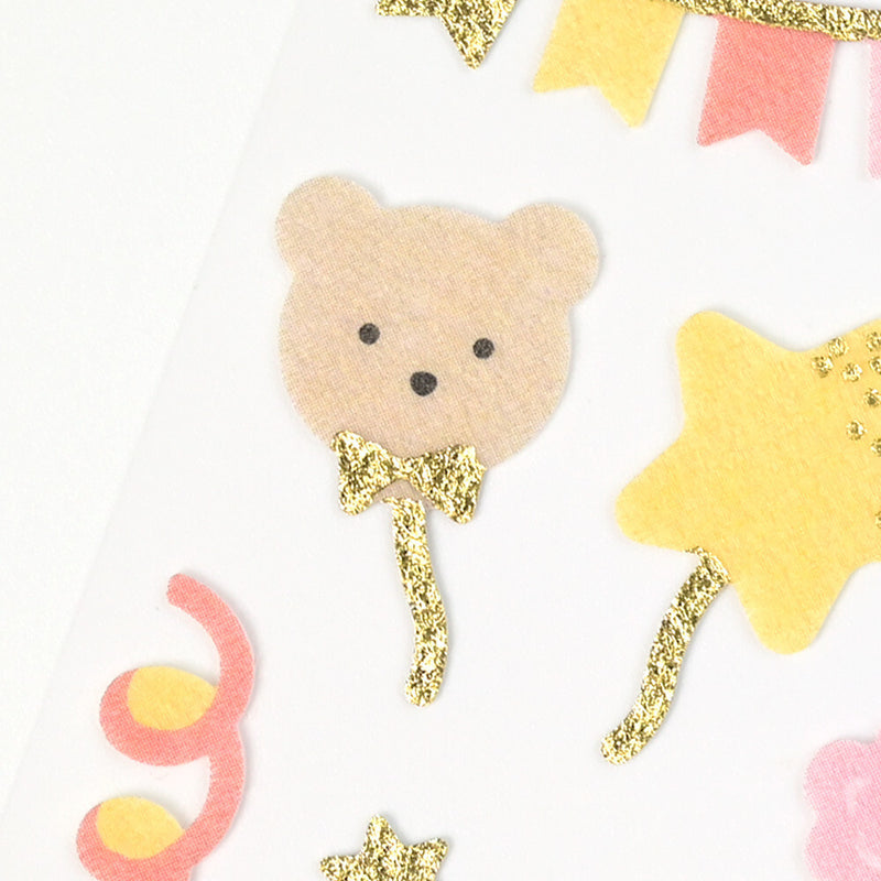 NB Non-Woven Fabric Gold Foil Sticker - Party 5374118