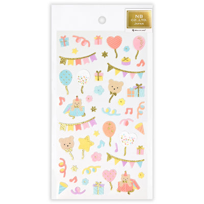 NB Non-Woven Fabric Gold Foil Sticker - Party 5374118