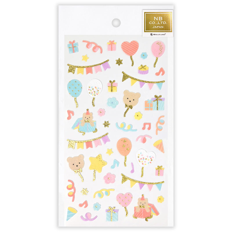 NB Non-Woven Fabric Gold Foil Sticker - Party 5374118