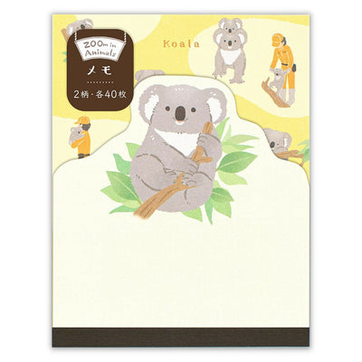 NB ZOOm in Animals Memo Pad - Koala 5422202