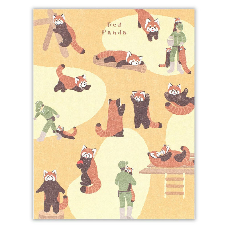 NB ZOOm in Animals Memo Pad - Red Panda 5422206