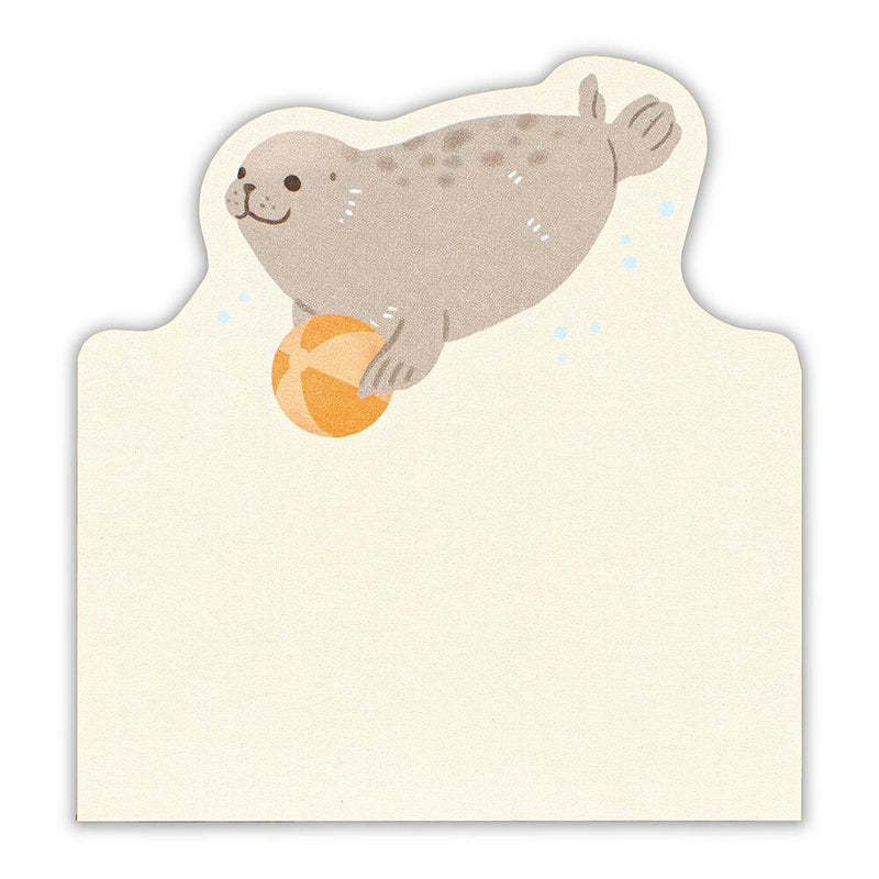 NB ZOOm in Animals Memo Pad - Seal  5422207