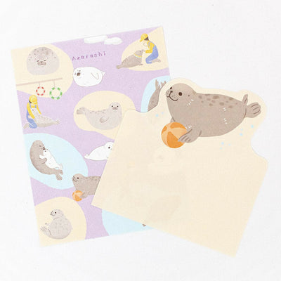 NB ZOOm in Animals Memo Pad - Seal  5422207