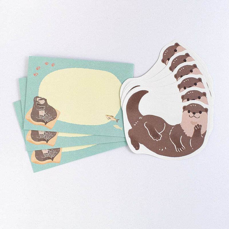 NB ZOOm in Animals Letter Set - Small-clawed Otter 5422308