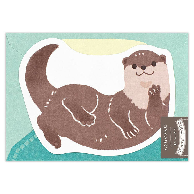 NB ZOOm in Animals Letter Set - Small-clawed Otter 5422308