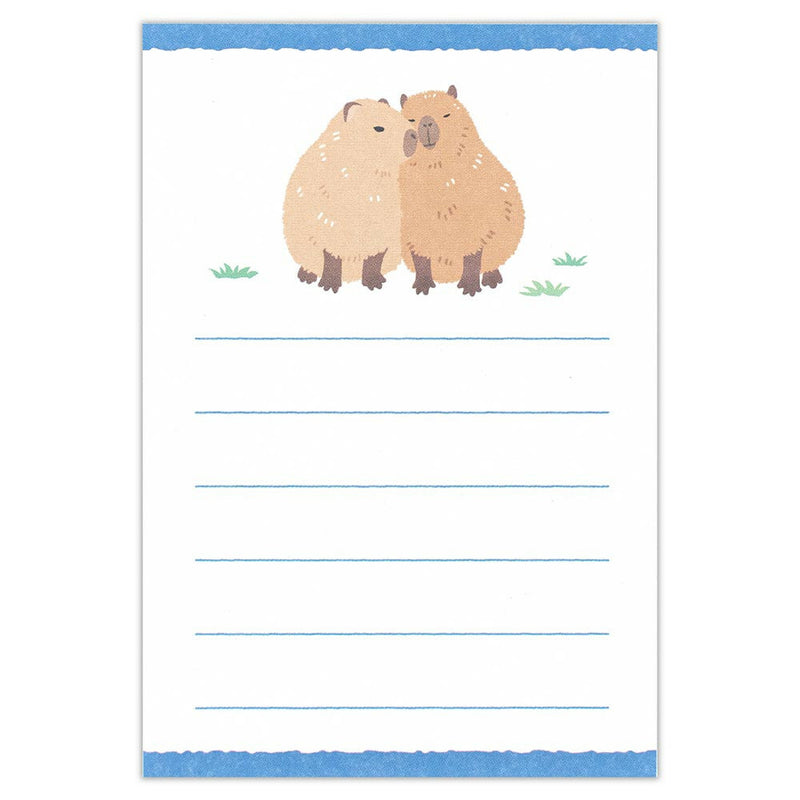 NB ZOOm in Animals Mini Letter Set - Capybara 5422401