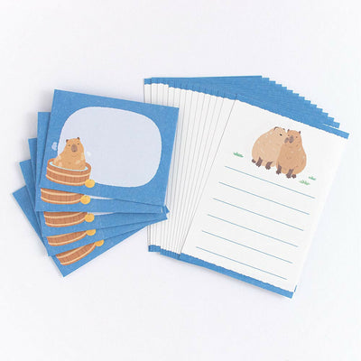 NB ZOOm in Animals Mini Letter Set - Capybara 5422401