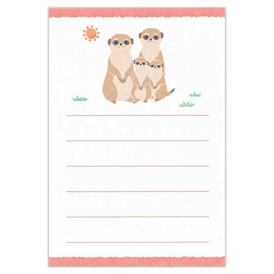 NB ZOOm in Animals Mini Letter Set - Meerkat 5422403