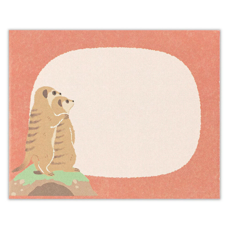 NB ZOOm in Animals Mini Letter Set - Meerkat 5422403