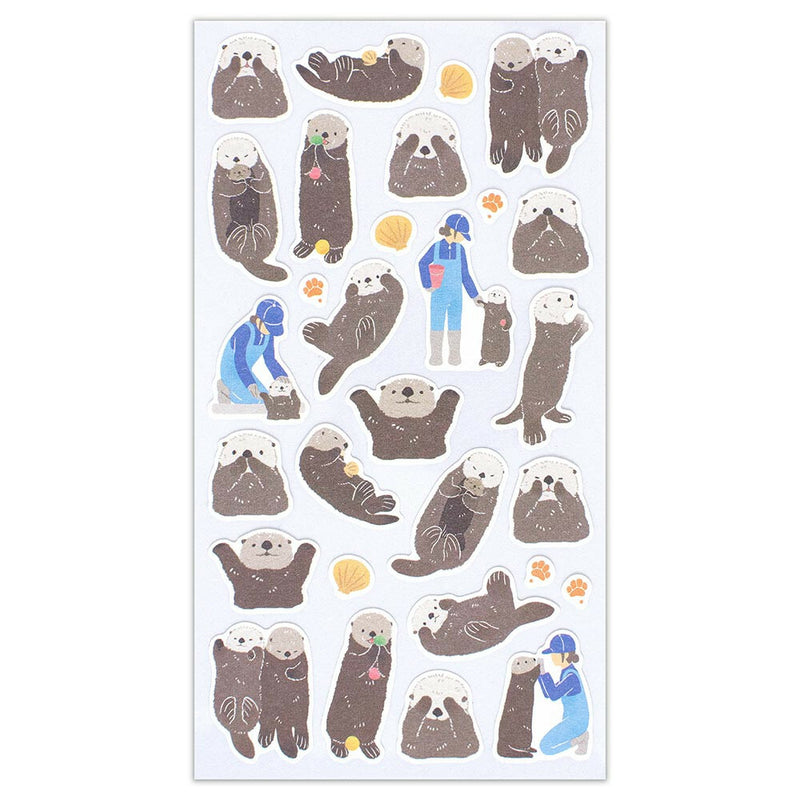 NB ZOOm in Animals Sticker - Otter 5424104