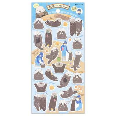 NB ZOOm in Animals Sticker - Otter 5424104