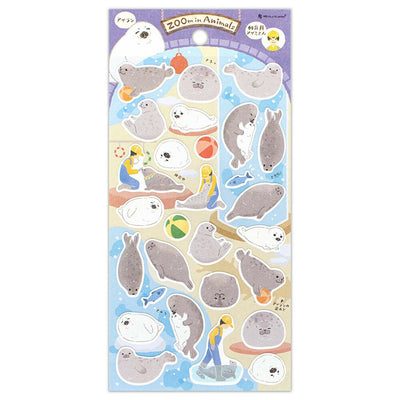 NB ZOOm in Animals Sticker - Seal 5424107