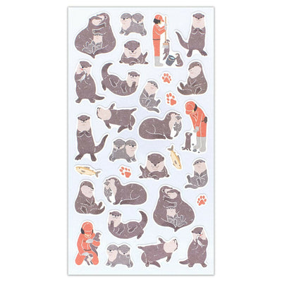 NB ZOOm in Animals Sticker - Small-clawed Otter 5424108