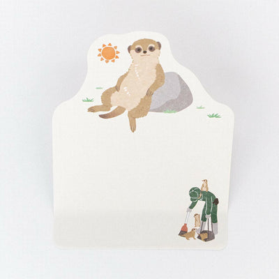 NB ZOOm in Animals Sticky Notes - Meerkat 5424403