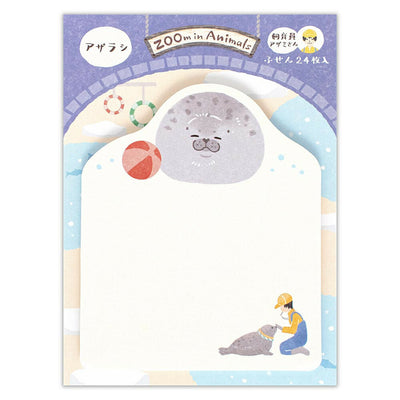 NB ZOOm in Animals Sticky Notes - Seal 5424407