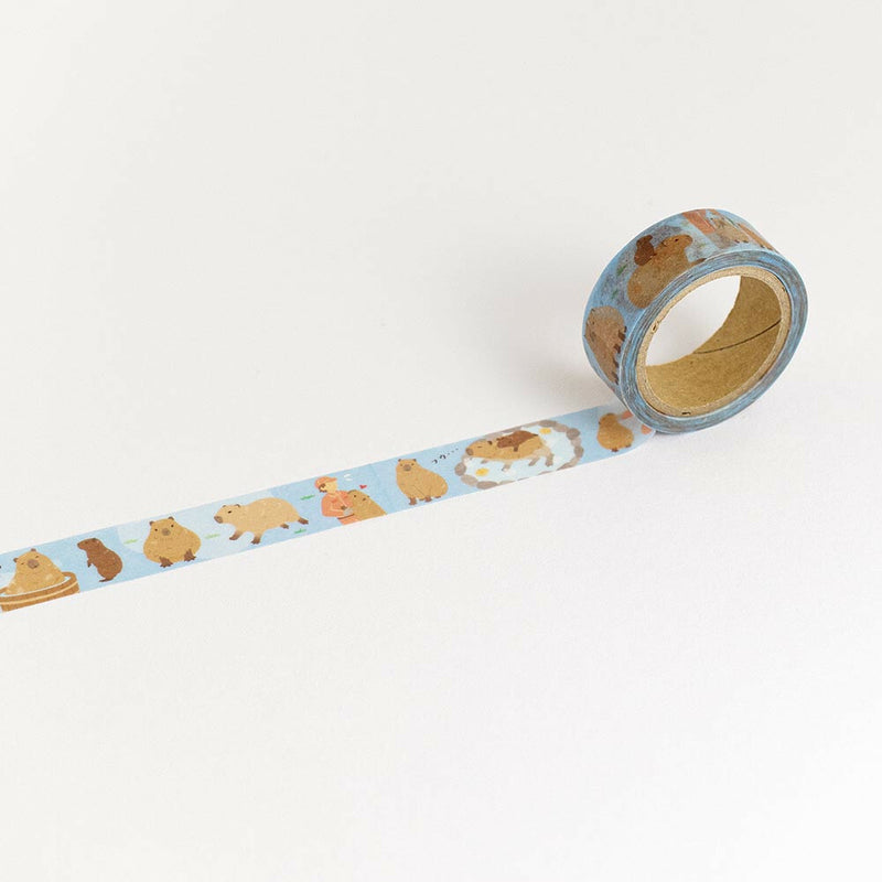 NB ZOOm in Animals Washi Tape - Capybara 5425201