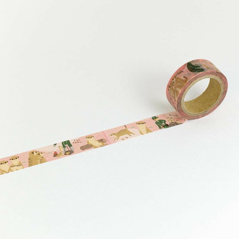 NB ZOOm in Animals Washi Tape - Meerkat 5425203