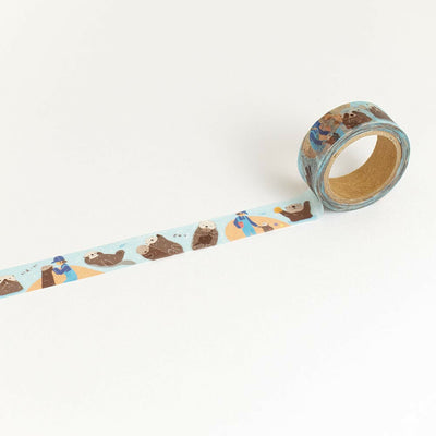 NB ZOOm in Animals Washi Tape - Otter 5425204