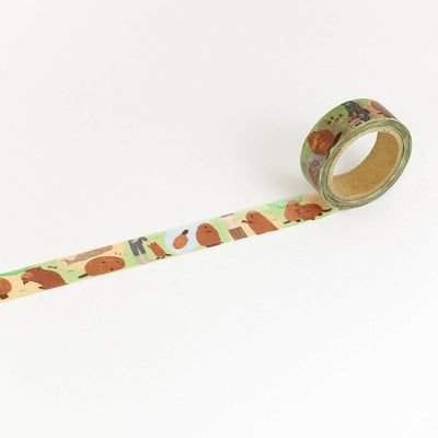 NB ZOOm in Animals Washi Tape - Beaver 5425205