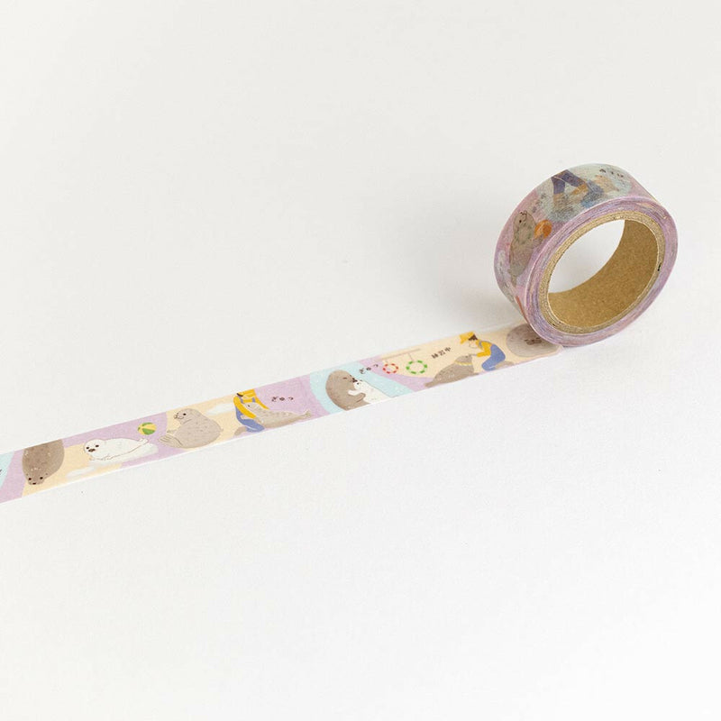 NB ZOOm in Animals Washi Tape - Seal   5425207