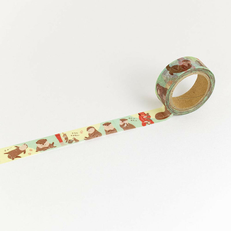 NB ZOOm in Animals Washi Tape - Small-clawed Otter 5425208