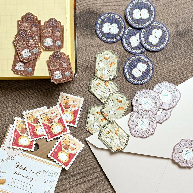  NB Textured Gold Foil Sticker Flakes - Shimaenaga 5564116