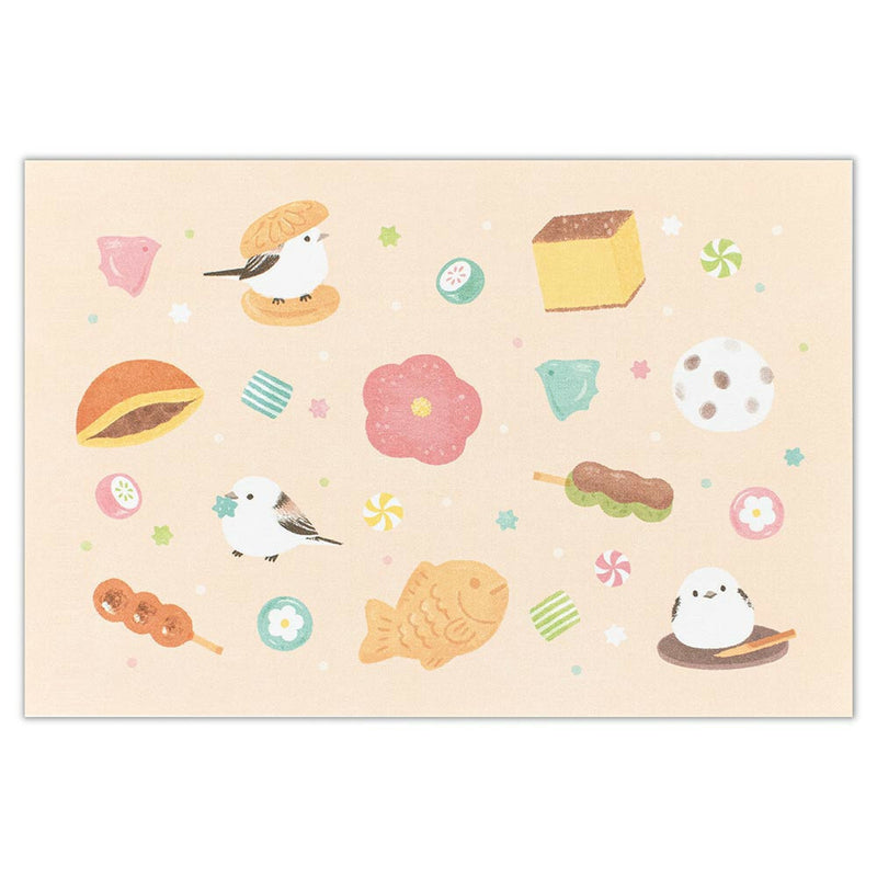 NB x Shino Postcard - Shimaenaga and Wagashi 5682855