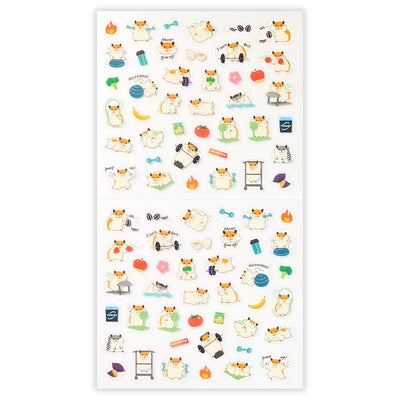 NB Notebook Clear Sticker - Hamster 5754110