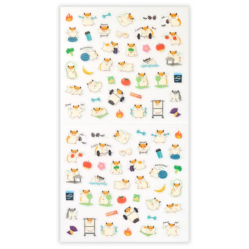 NB Notebook Clear Sticker - Hamster 5754110