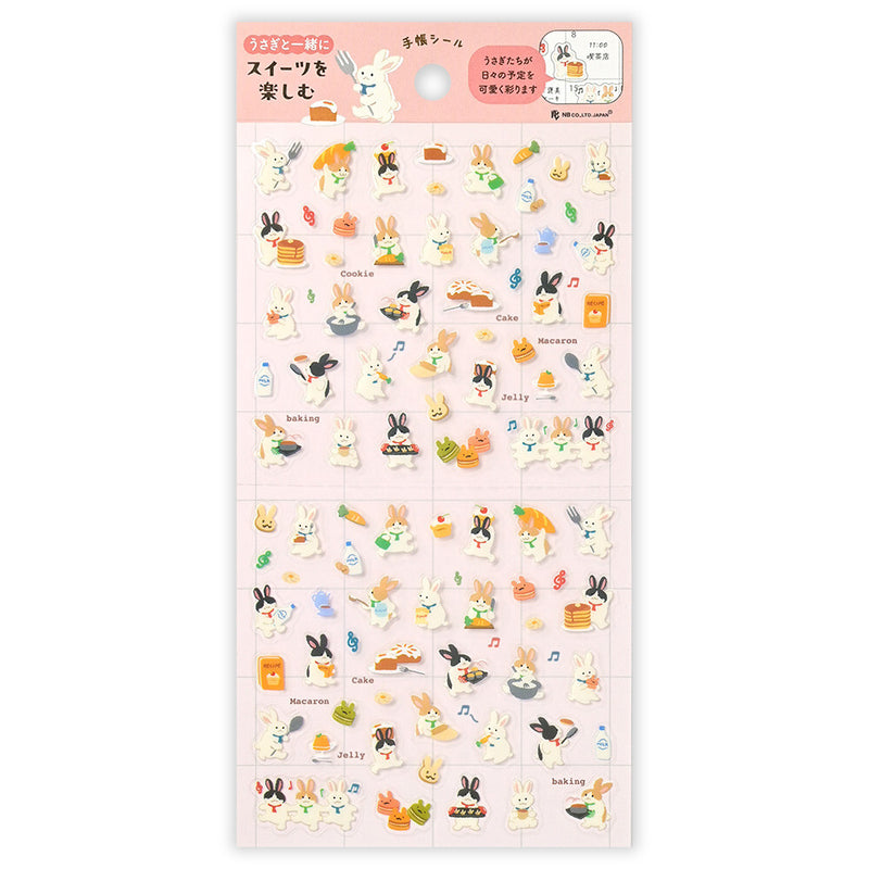 NB Notebook Clear Sticker - Rabbit 5754111