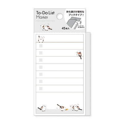 Mind Wave Animal To Do List Sticky Notes - Shima Enaga 57898