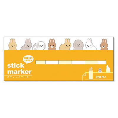 Mind Wave Stick Marker - Rabbit Page Flags 57939
