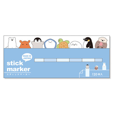 Mind Wave Stick Marker - Sea Animal Page Flags 57944