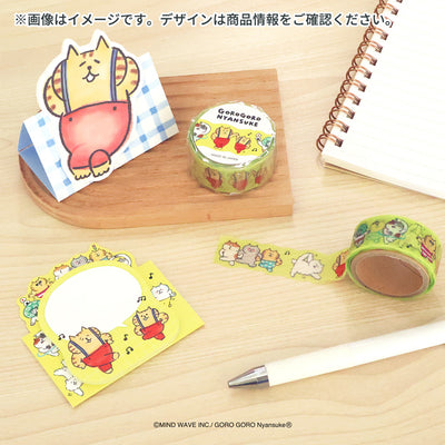 Mind Wave Stand Stick Marker - Gorogoro Nyansuke Sticky Notes 58012