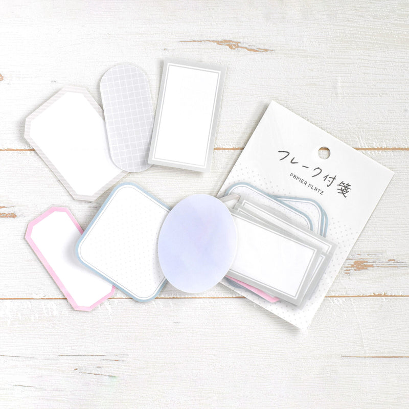 Papier Platz Flake Sticky Notes - Simple Frame 60-008
