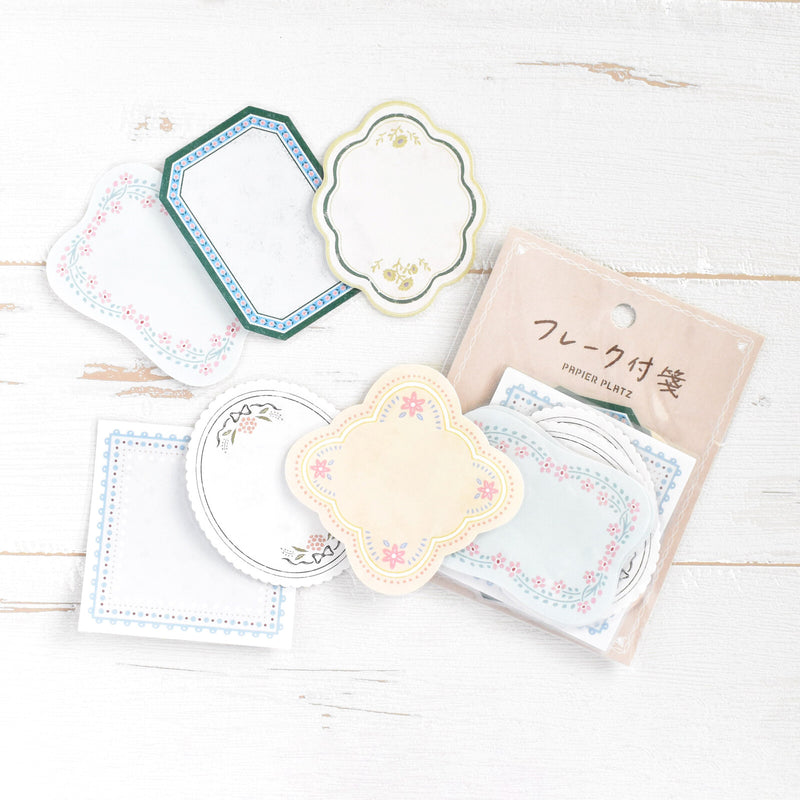 Papier Platz Flake Sticky Notes - Nostalgia Frame 60-010