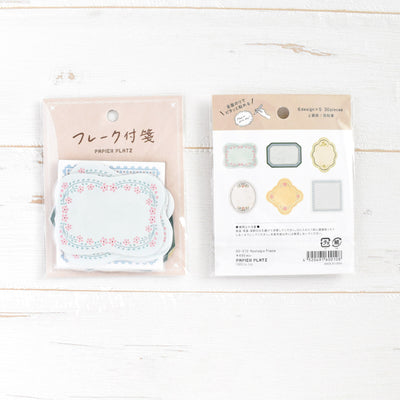 Papier Platz Flake Sticky Notes - Nostalgia Frame 60-010