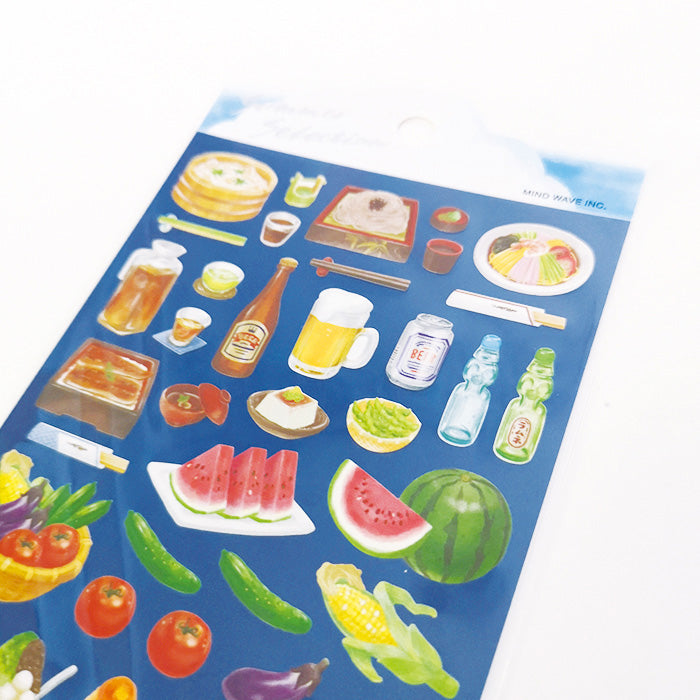 Mind Wave Summer Selection Sticker - Summer Food 81212