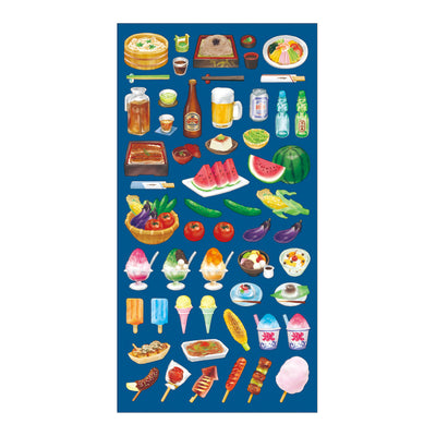 Mind Wave Summer Selection Sticker - Summer Food 81212
