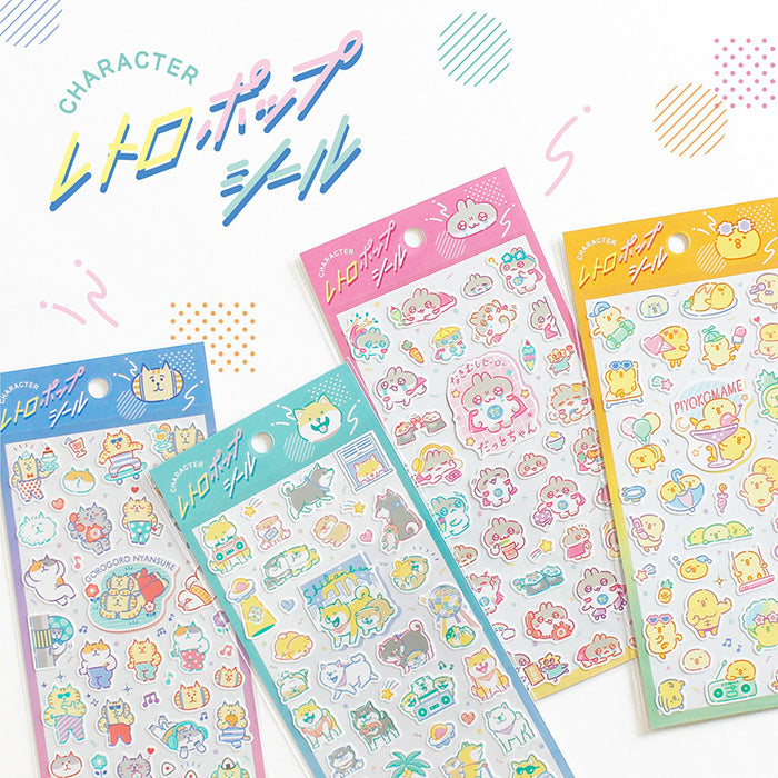 Mind Wave Characters Retro Pop Sticker - DATTO-chan