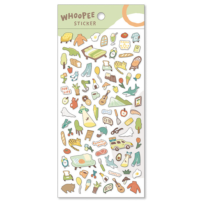 Mind Wave Whoopee Sticker - Green 81597