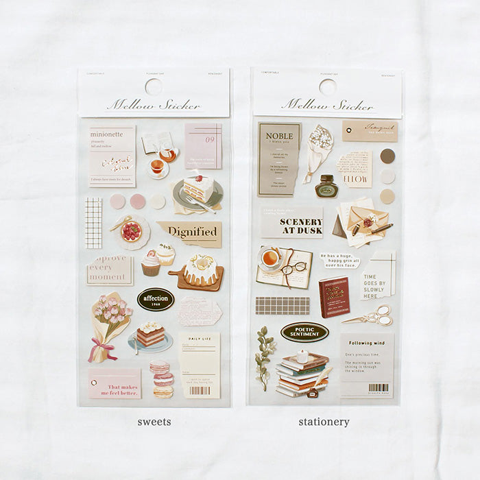 Mind Wave Mellow Gold Foil Sticker - Stationery